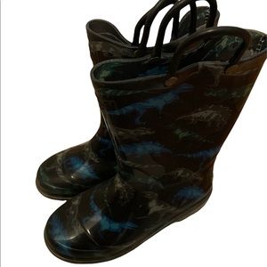 Boys dinosaurs rain boots